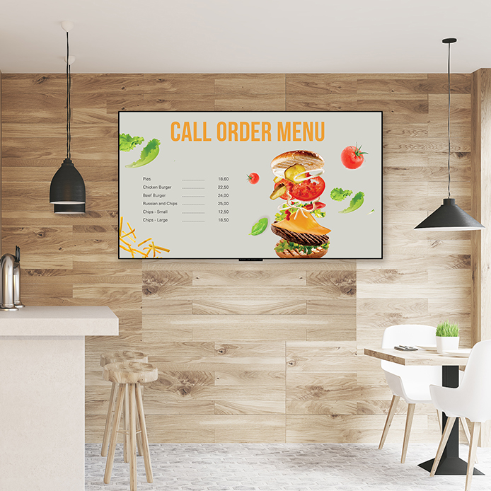 digital signage food johannesburg south africa