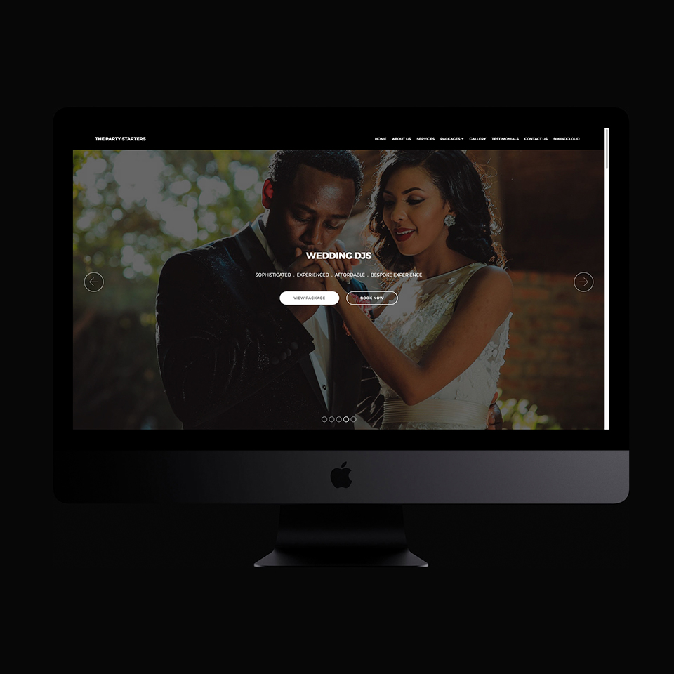 website design south africa johanneburg party starters 1