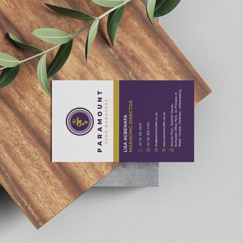 business card logo design south africa