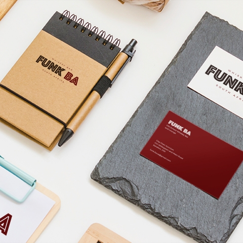 Funk Ba South Africa – Corporate Identity Design, Website Design, Social Media Design and Management