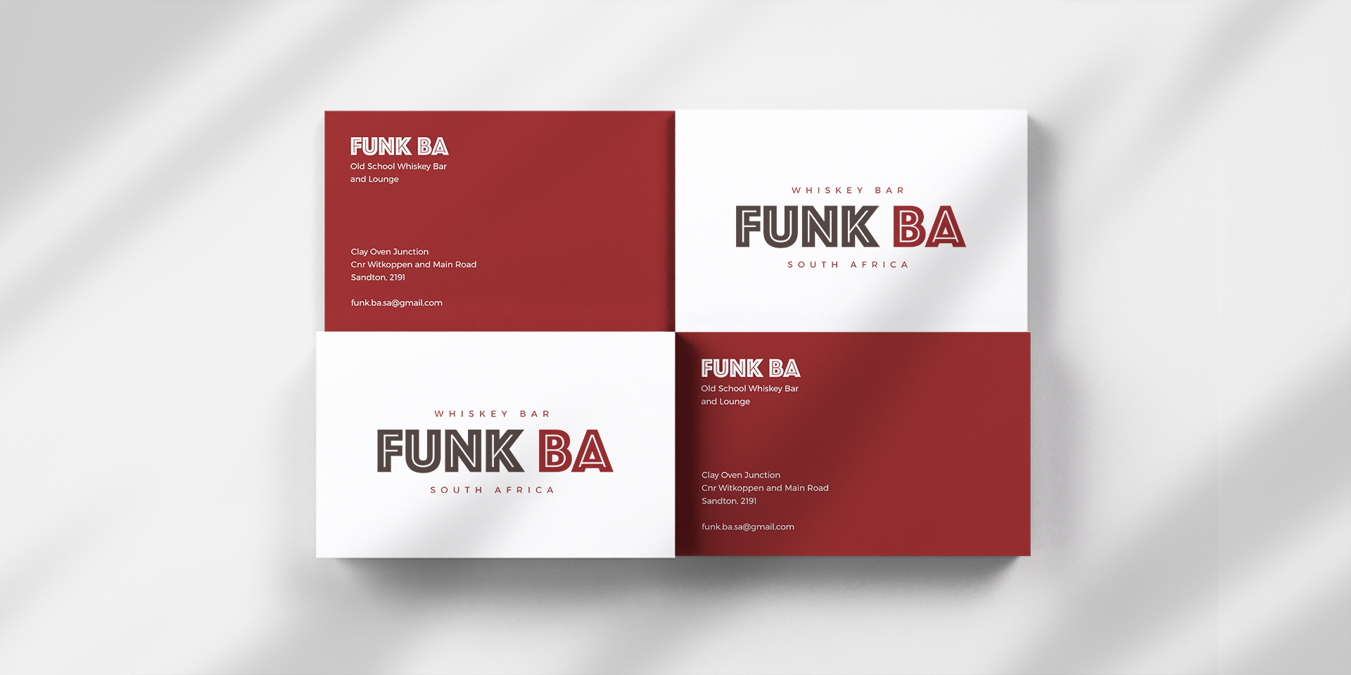 logo business card design mash up creative south africa funkba