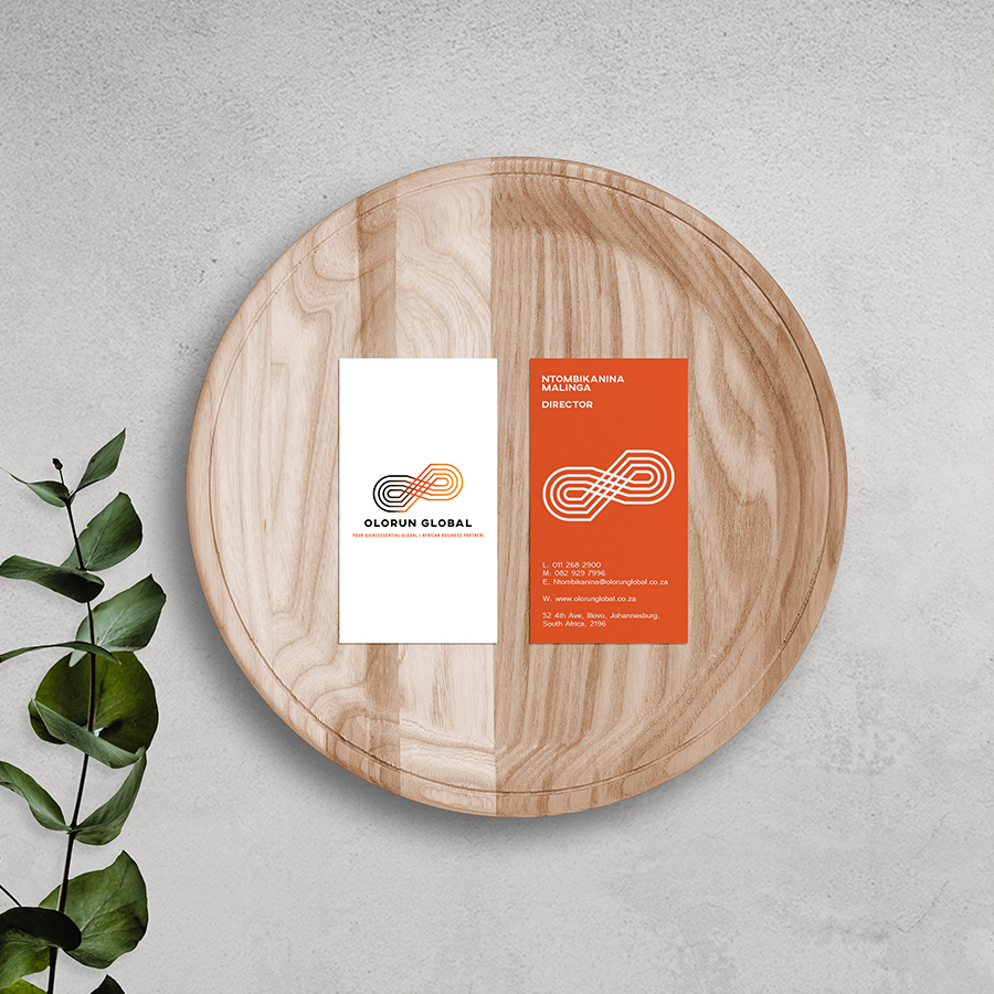 business card design mash up johannesburg south africa