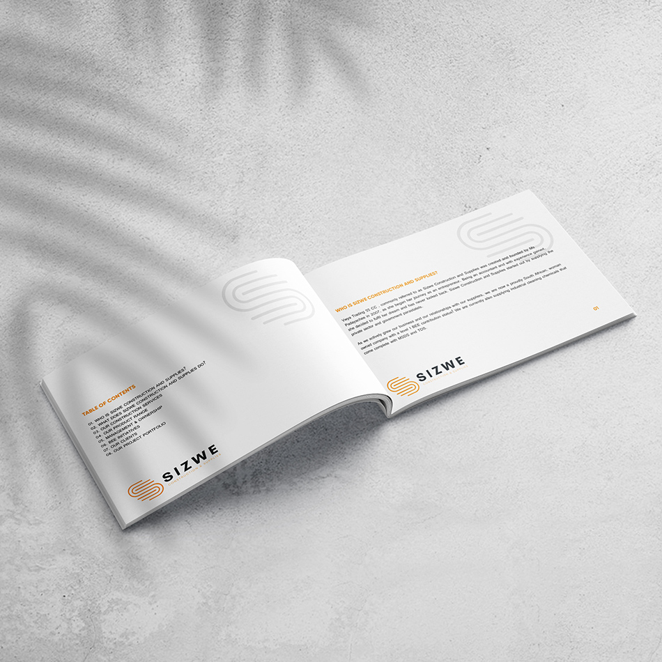 company profile design corporate identity design johannesburg sizwe cs 02