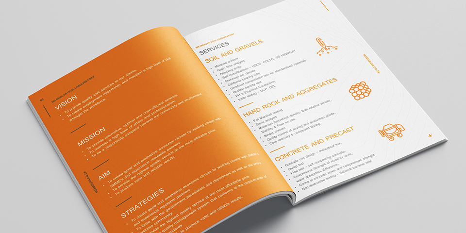 Company Profile Design Pricing Package in South Africa - Mash Up ...