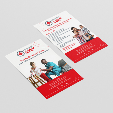 medical print flyer design 01