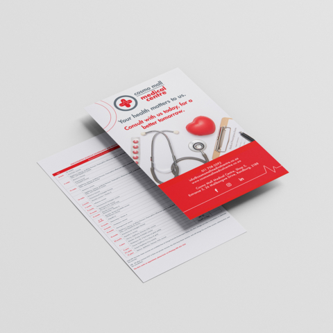 medical print flyer designers 02