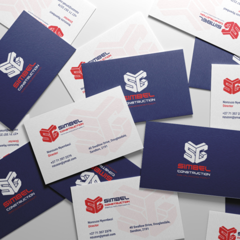 logo and business card design construction