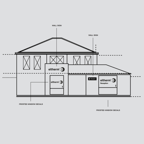 company profile design signage design 01