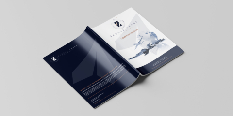 logistics company profile design south africa cover