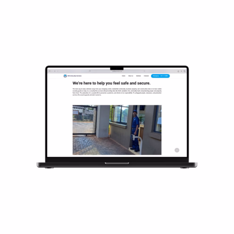 company profile and website design company profile design south africa digital format security services print email digital design southafrica 04