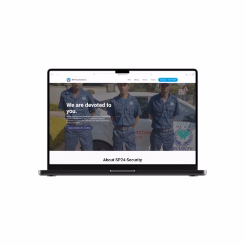 company profile and website design company profile design south africa digital format security services print email digital design southafrica 10