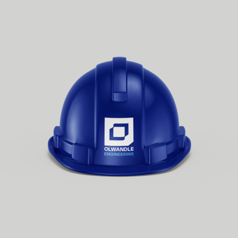 logo company profile design south africa engineering hardhat front b3