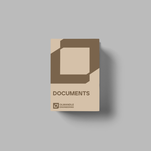 logo company profile document box branding design south africa engineering hardhat front b2