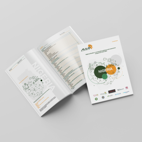 medical annual report design and layout nigeria africa