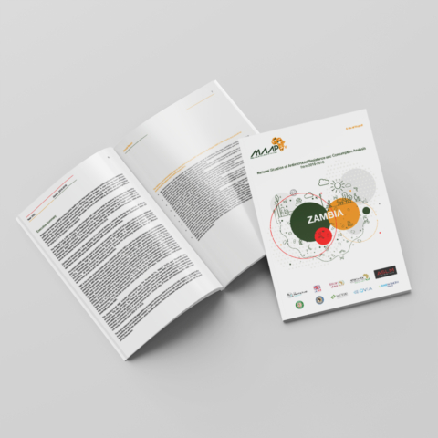 medical annual report design and layout zambia africa