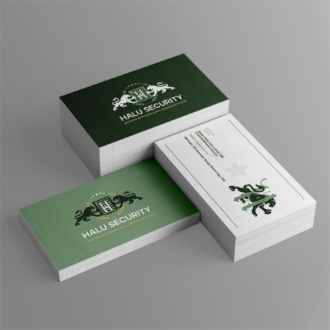 securityservice companyprofile businesscards design in westerncape south africa