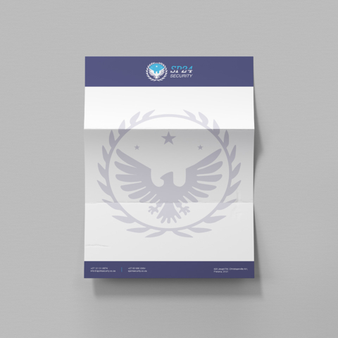 small business corporate stationery logo company profile design pretoria