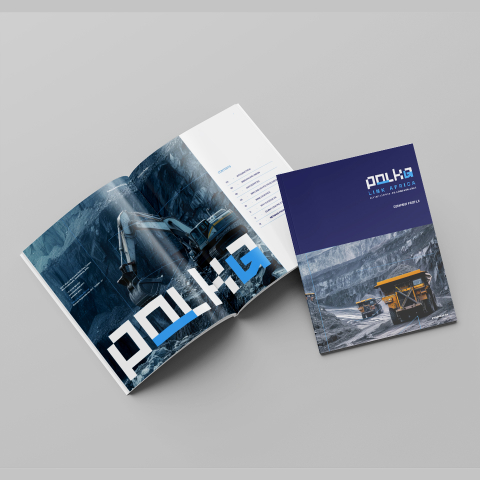 Mining Procurement & Logistics Company Profile and Corporate Identity Design