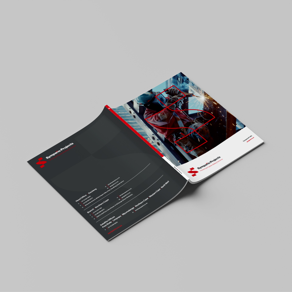 Construction Company Profile Design and Layout South Africa