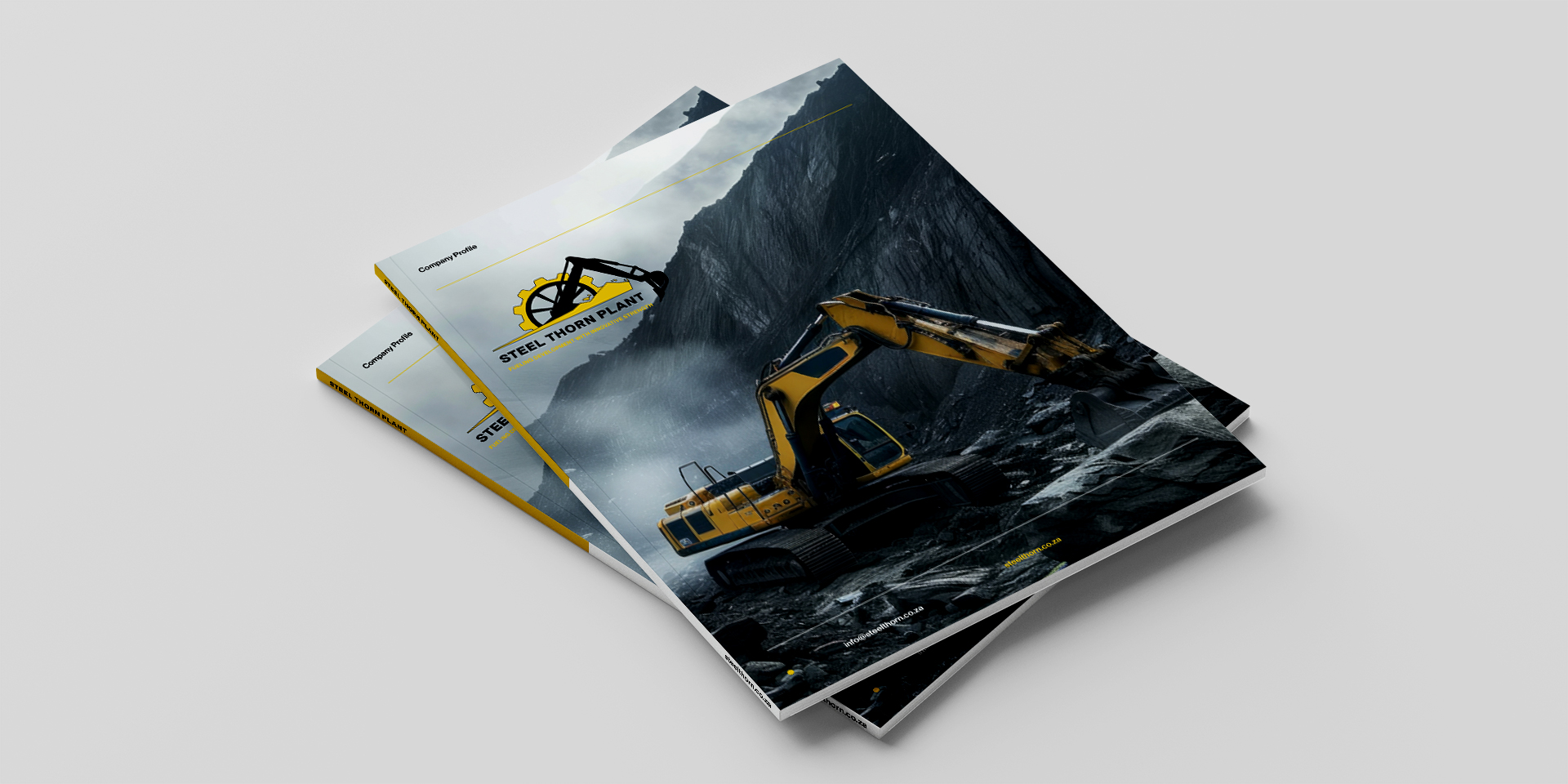 Construction and Engineering Company Profile and Corporate Identity Design