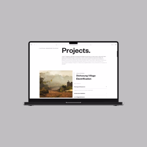 Electrical engineering website and company profile design south africa 17