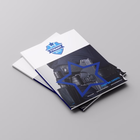 01 Security Company Profile Design in South Africa