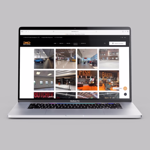 construction website and company profile design logo design africa south africa johannesburg design 08