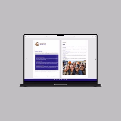 digital company profile design and layout PolyurethaneSlurryPumpParts RubberWearParts MetalWearParts CoverPlate MiningEngineeringServices CompanyProfileDeesign south africa 04