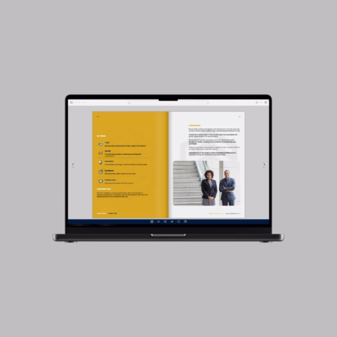 digital company profile design and layout security industry south africa botswana zimbabwe africa southafrica 08