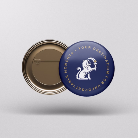 guest house pin badge branding design print company design and digital company profile design logo design africa south africa johannesburg 01