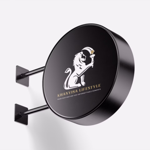 guest house signage design print installation logo design africa south africa 15