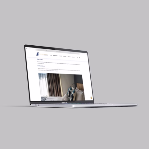 guest house website and company profile design logo design and brochure design africa south africa johannesburg design 14