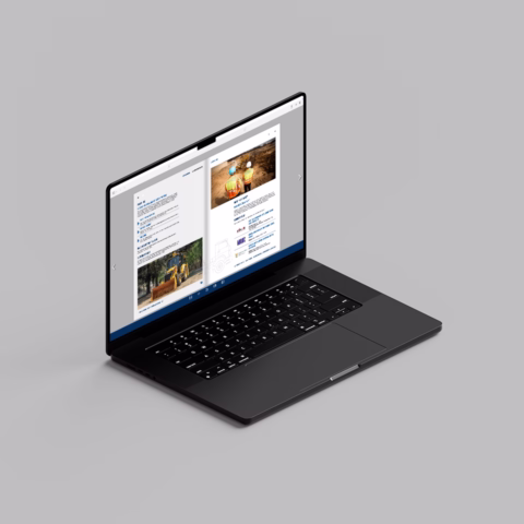 05 digital company profile design and layout plant hire solutions south africa africa