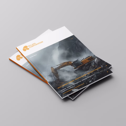 Mining Supplies and Customised Site Support Solutions Company Profile Design DRC Congo Africa Johannesburg South Africa 01