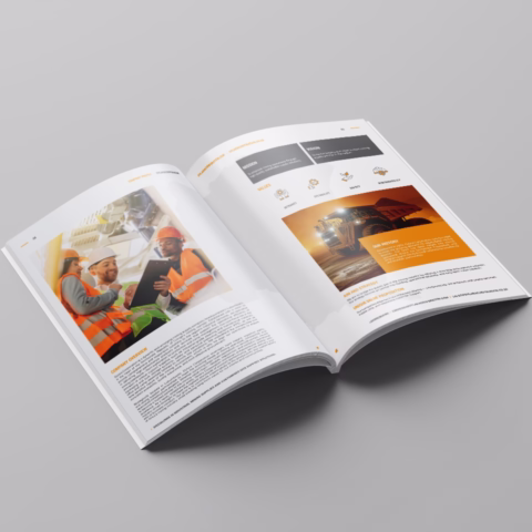 Mining Supplies and Customised Site Support Solutions Company Profile Design DRC Congo Africa Johannesburg South Africa 04