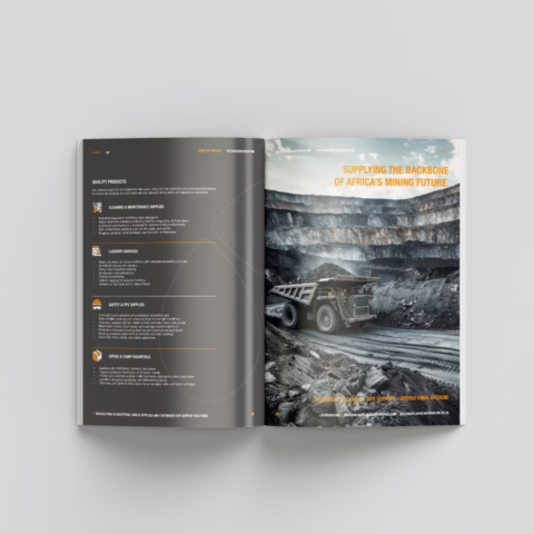 Mining Supplies and Customised Site Support Solutions Company Profile Design DRC Congo Africa Johannesburg South Africa 07