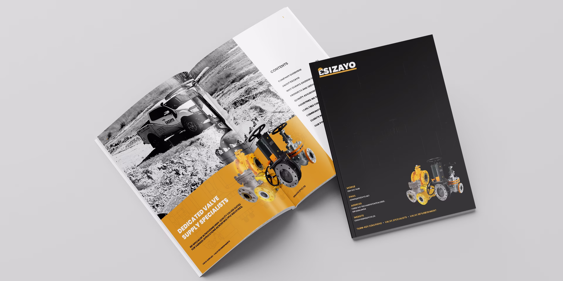 Valve Supply Specialists Company Profile Design