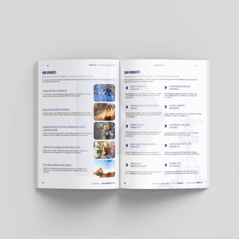Engineering and supply Digital Company Profile Design in Africa South Africa Limpopo 07