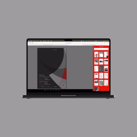 digital flip company profile and website design south africa security services print digital design southafrica 08