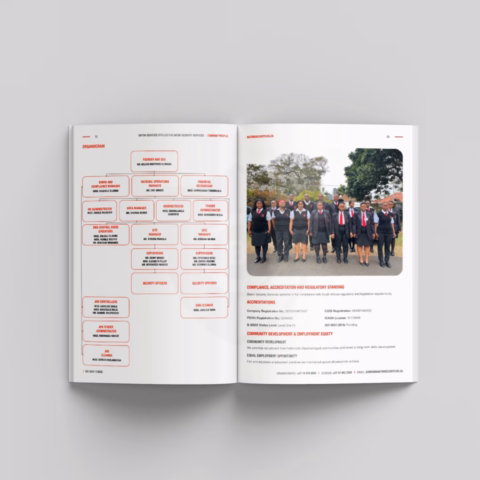 mash up creative company profile design and layout security services south africa africa 07