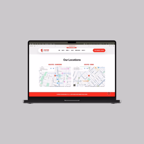 web flip company profile and website design south africa security services print digital design southafrica 07