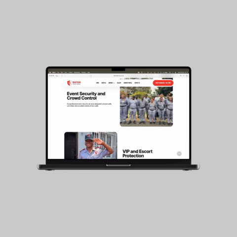 web flip company profile and website design south africa security services print digital design southafrica 08